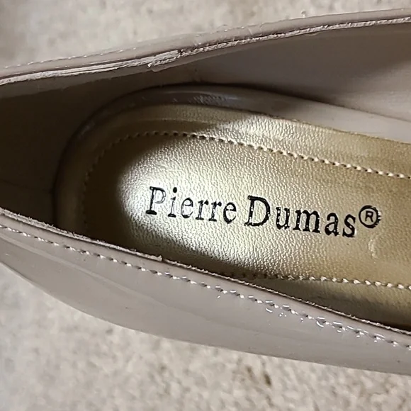 NWOT Pierre Dumas Beige Heels - Picture 4 of 6